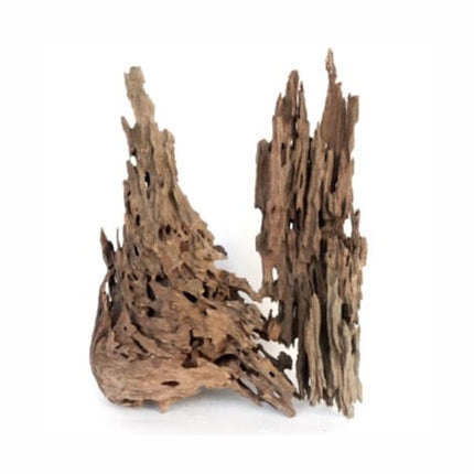 AnimalstoreXL Wabi Kusa Honingraat Hout 5-12cm 2 stuks