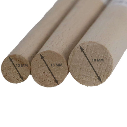 AnimalstoreXL Boon Zitstok Hout 18mm 1 meter