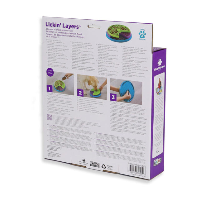 AnimalstoreXL Nina Ottosson Hondenspel Lickin'Layers