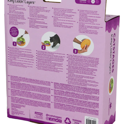 AnimalstoreXL Nina Ottosson Kattenspel Kitty Lickin' Layers