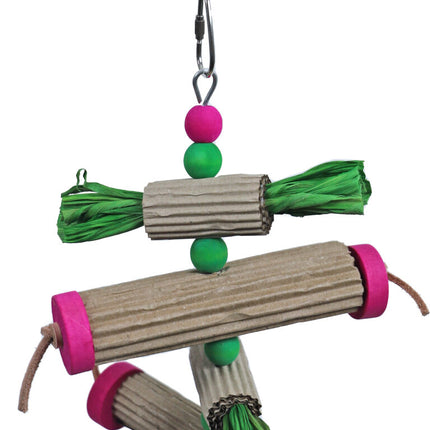 AnimalstoreXL Boon Bal Hout met Toffee en Koker Karton 35cm