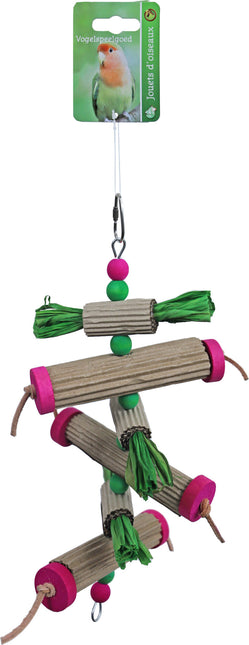 AnimalstoreXL Boon Bal Hout met Toffee en Koker Karton 35cm