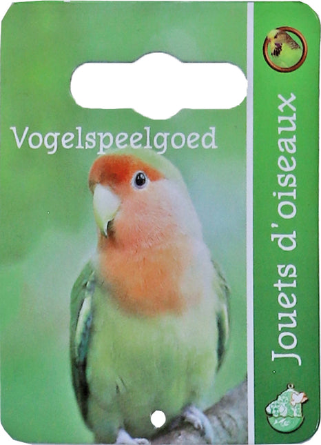 AnimalstoreXL Boon Bal Hout met Toffee en Koker Karton 35cm