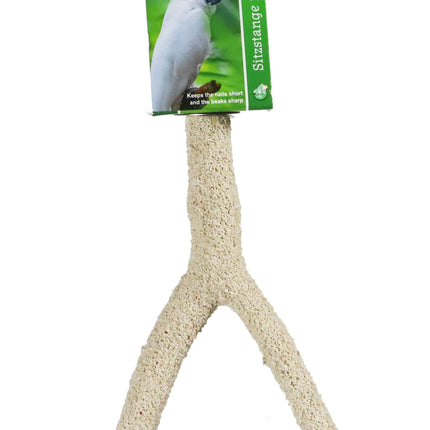 AnimalstoreXL Boon Zitstok Koraalzand met Schroefd.Vertakt 25cm