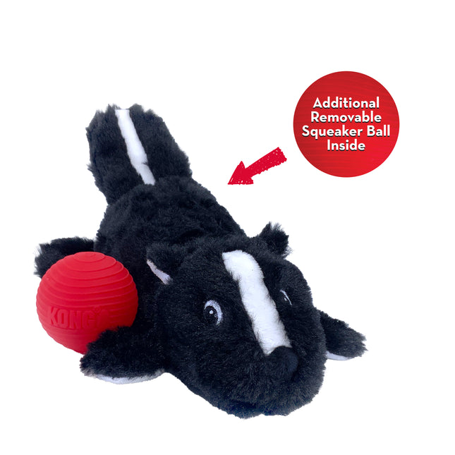 AnimalstoreXL Kong Hondenknuffel Cozie Pocketz Skunk Small