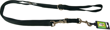 AnimalstoreXL Boon Dresseerlijn Nylon Zwart 20mm 200cm
