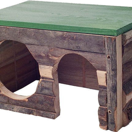 AnimalstoreXL Blokhut Hout Medium