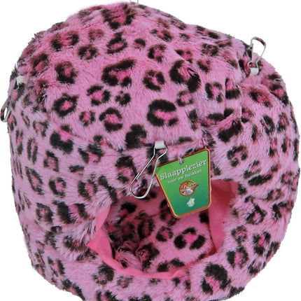 AnimalstoreXL Boon Knaagdierhuis Pluche Ronde Ton 18cm