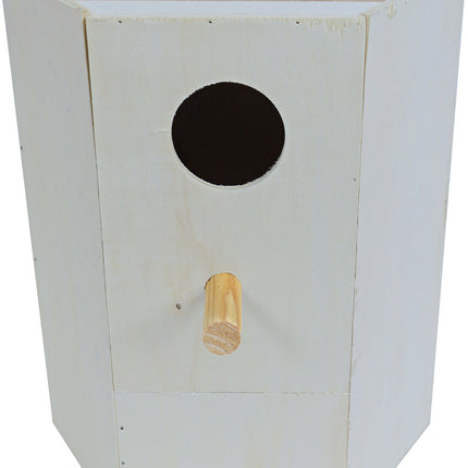 Broedblok zeskant voor Bourkes Parkieten - Parkieten - Tropenvogels - Valkparkieten Zeskant