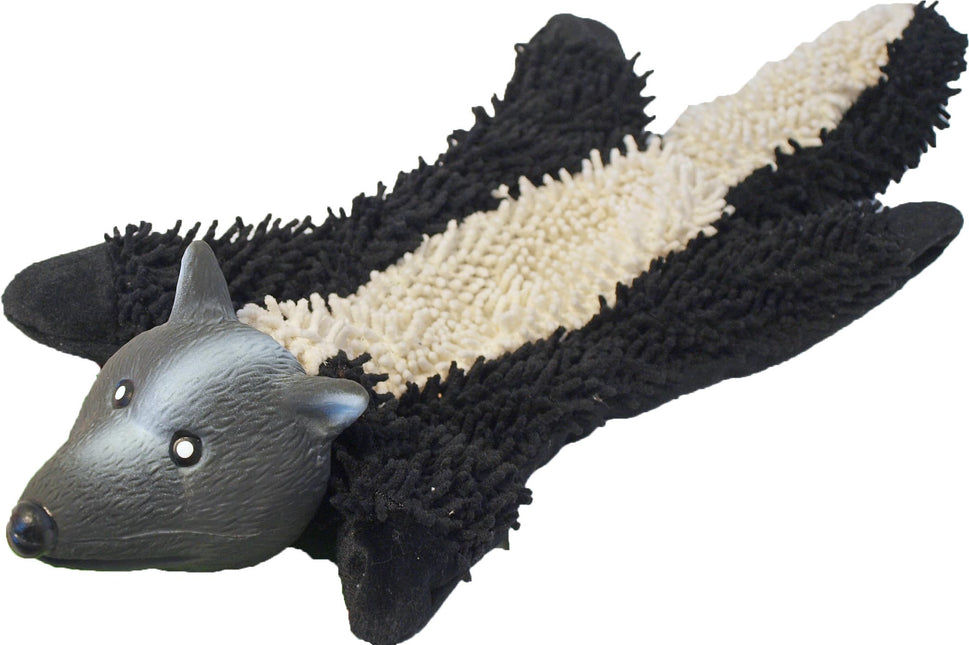AnimalstoreXL Boon Stinkdier Chenille met Latex Zwart 50cm