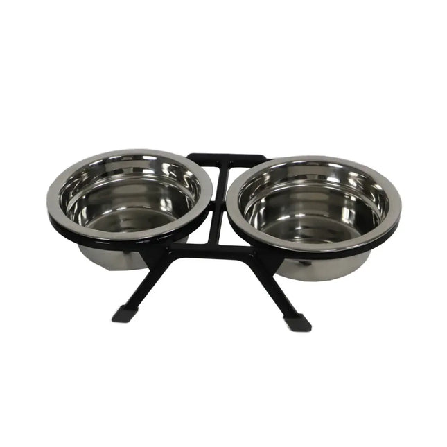 AnimalstoreXL Boon Dinnerset Pl. met 2 RVS Bakken 14cm