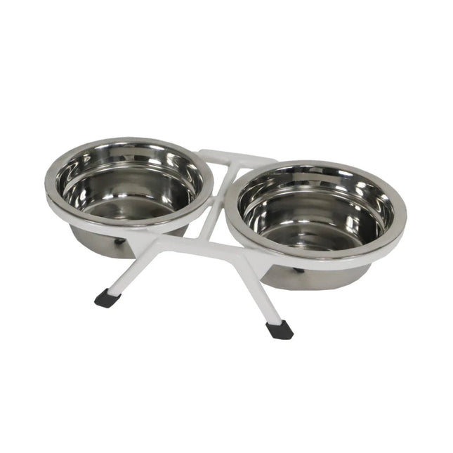 AnimalstoreXL Boon Dinnerset Pl. met 2 RVS Bakken 14cm