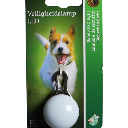 AnimalstoreXL Boon veiligheidslampje LED + metalen clip