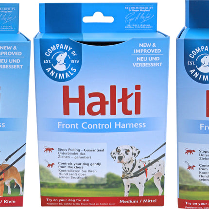AnimalstoreXL Company Of Animals Halti Front Control Harnas Rood/Zwart