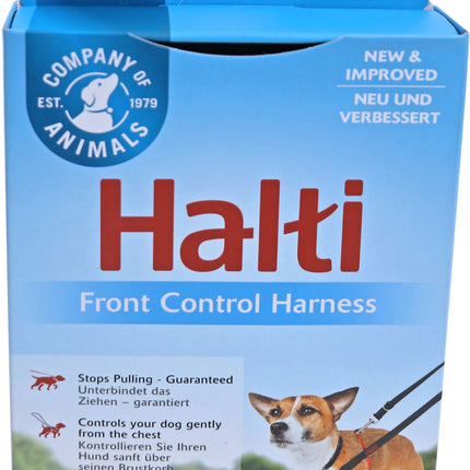 AnimalstoreXL Company Of Animals Halti Front Control Harnas Rood/Zwart