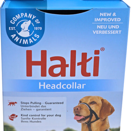 AnimalstoreXL Company Of Animals Halti Zwart Nr 3