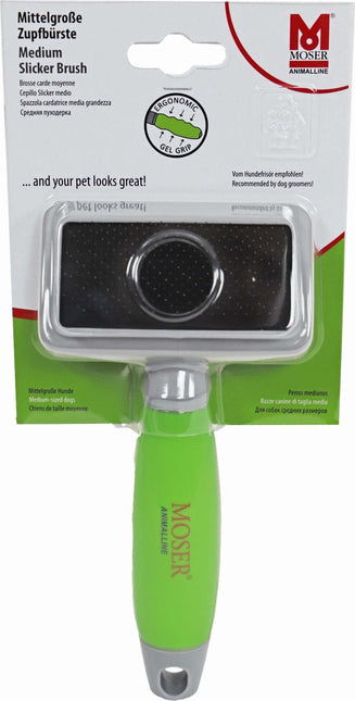 AnimalstoreXL Moser Slicker Borstel Medium