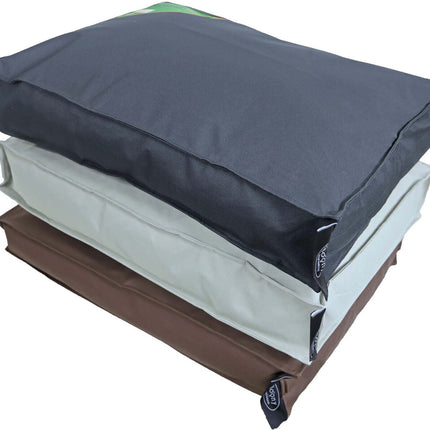 AnimalstoreXL Boony Ligkussen Waterproof Taupe 75x55cm