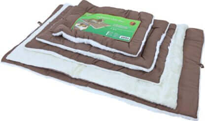 AnimalstoreXL Boon Ligkussen Cozy Duo Bruin Wit 58x42cm