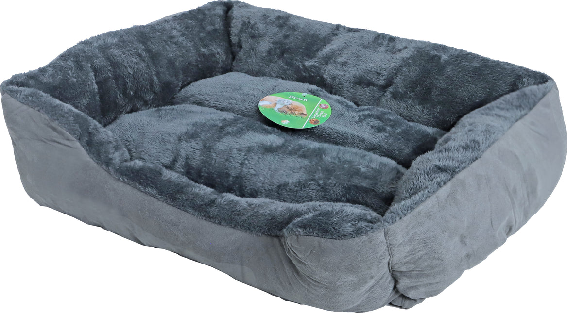 AnimalstoreXL Boon Divan 60x50cm Grijs/Grijs