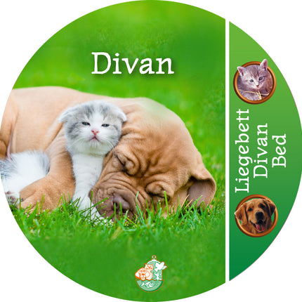 AnimalstoreXL Boon Divan 60x50cm Grijs/Grijs