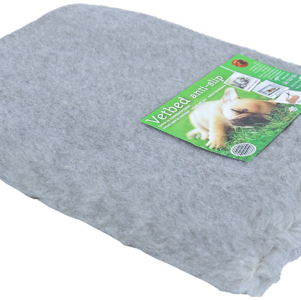 Vetbed Antislip Ongebiesd Grijs