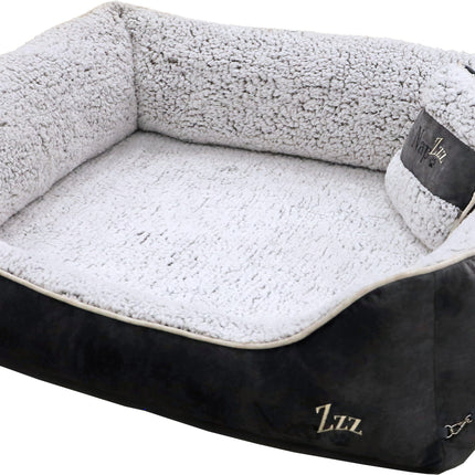 Napzzz Divan met Kussen Grijs Wit