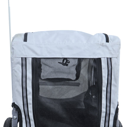 AnimalstoreXL Boon Fietskar Runner 1 Lichtgrijs Grijs