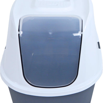 AnimalstoreXL Boon Kattentoilet Just Eazy Recycle Grijs Wit