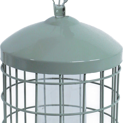 AnimalstoreXL Voederaut.Met.Kl.Vogels Grijs/Grn Small