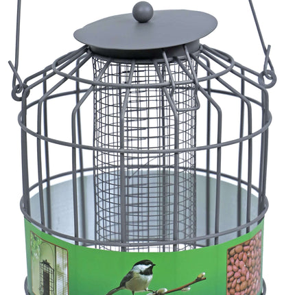 AnimalstoreXL Boon Pindahouder Met. Kl.Vogels Grijs 24x17cm