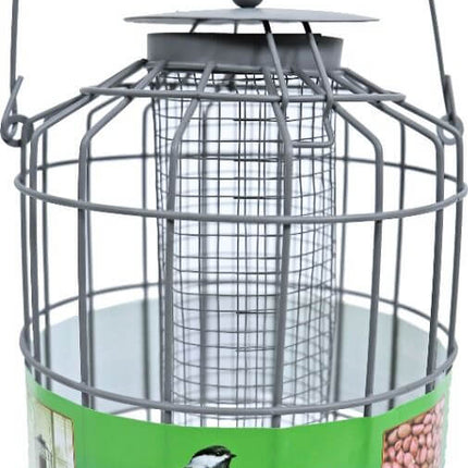 AnimalstoreXL Boon Pindahouder Met. Kl.Vogels Grijs 24x17cm