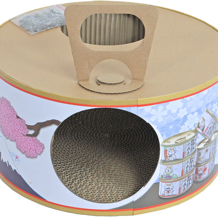 AnimalstoreXL Krabmeubel Karton Blik Sardines 37cm