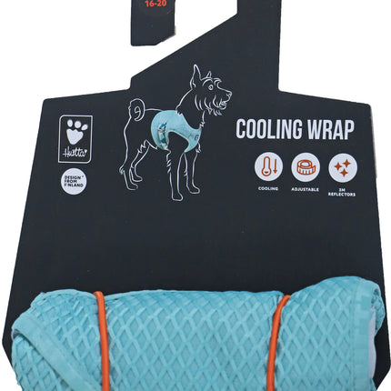 AnimalstoreXL Hurtta Koelvest Hond - Cooling Wrap Aquamarine