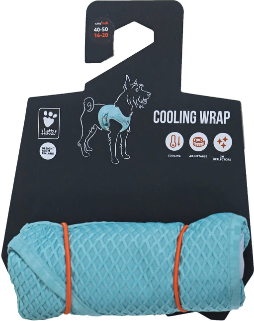 AnimalstoreXL Hurtta Koelvest Hond - Cooling Wrap Aquamarine