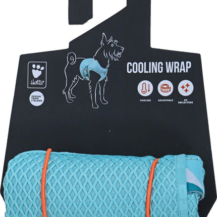 AnimalstoreXL Hurtta Koelvest Hond - Cooling Wrap Aquamarine