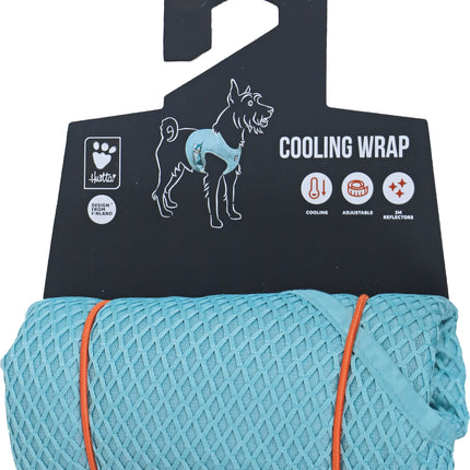 AnimalstoreXL Hurtta Koelvest Hond - Cooling Wrap Aquamarine