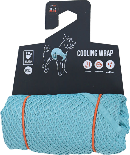 AnimalstoreXL Hurtta Koelvest Hond - Cooling Wrap Aquamarine
