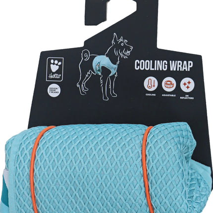 AnimalstoreXL Hurtta Koelvest Hond - Cooling Wrap Aquamarine