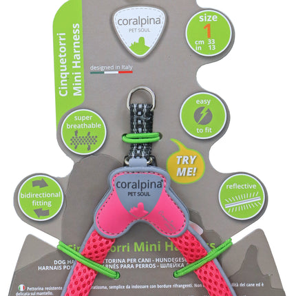 AnimalstoreXL Coralpina - honden harnas voor kleine honden