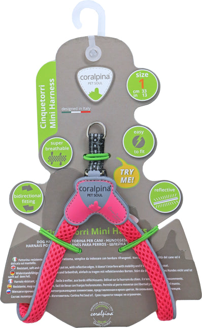 AnimalstoreXL Coralpina - honden harnas voor kleine honden