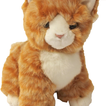 AnimalstoreXL Boony Kitten Pluche Zittend Rood Bruin 20cm