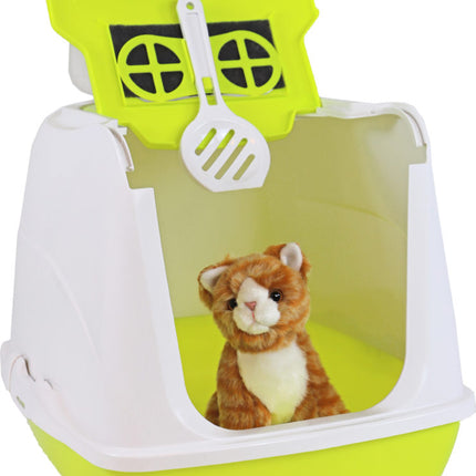 AnimalstoreXL Boony Kitten Pluche Zittend Rood Bruin 20cm