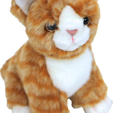 AnimalstoreXL Boony Kitten Pluche Zittend Rood Bruin 20cm