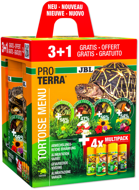 AnimalstoreXL ProTerra Tortoise Menu 4x250ml