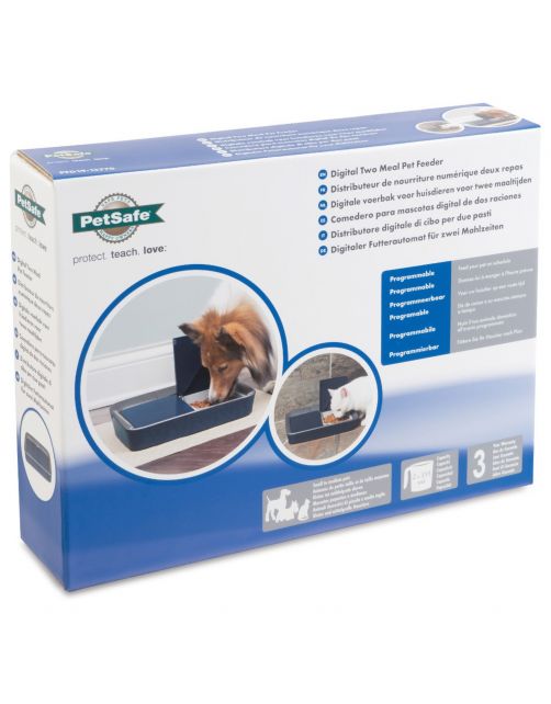 Petsafe Dubbele Voerbak Op Batterij Digitaal