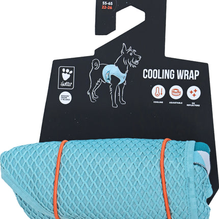 AnimalstoreXL Hurtta Koelvest Hond - Cooling Wrap Aquamarine