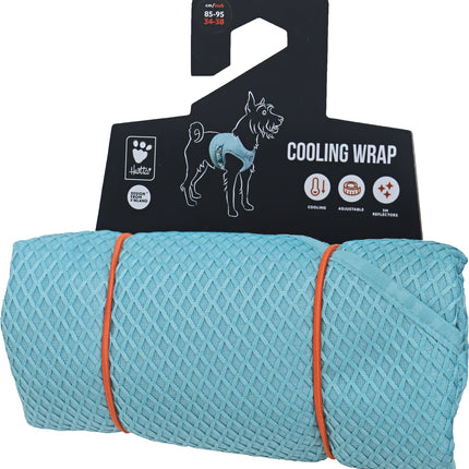 AnimalstoreXL Hurtta Koelvest Hond - Cooling Wrap Aquamarine