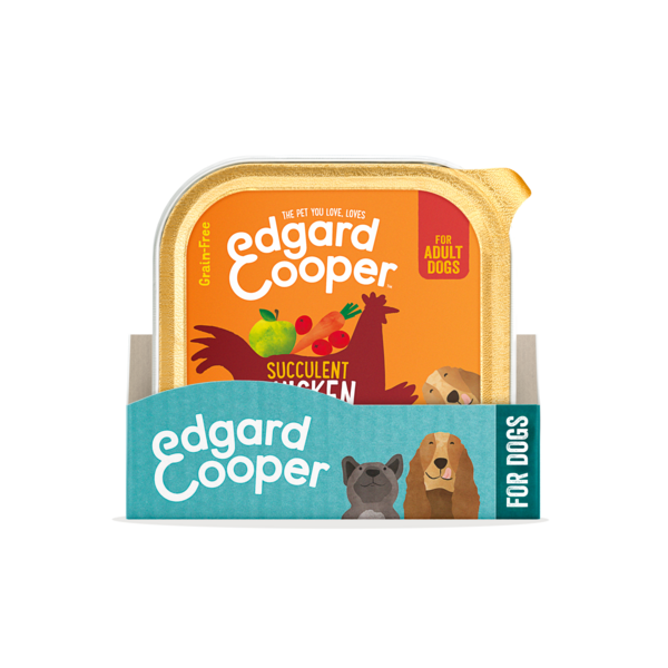 AnimalstoreXL Edgard & Cooper - Hond Kuipje Kip & Kalkoen Graanvrij