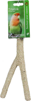 AnimalstoreXL Boon Zitstok Koraalzand met Schroefd.Vertakt 20cm